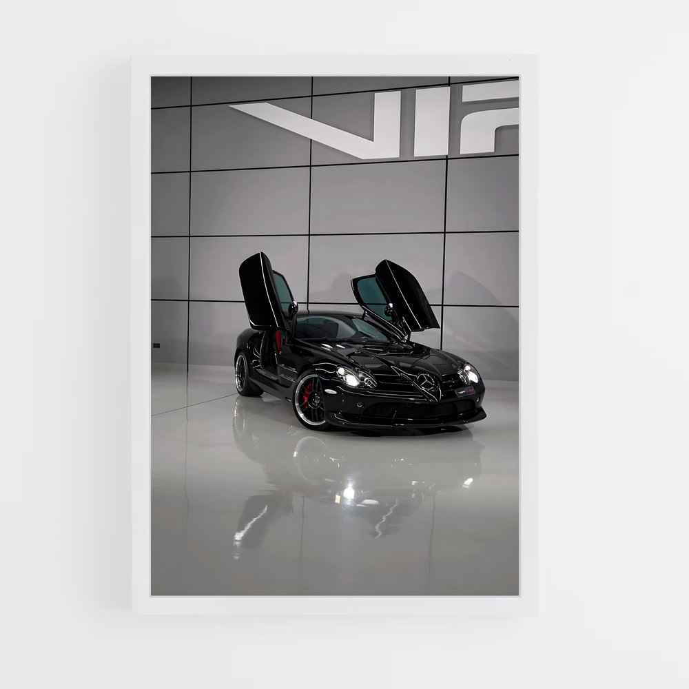 Poster Éblouissant SLR McLaren – affiche Mercedes (vue 3)